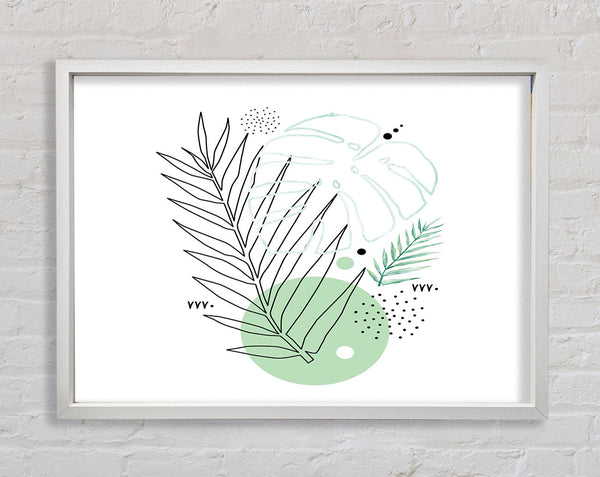 Fern Line Drawing