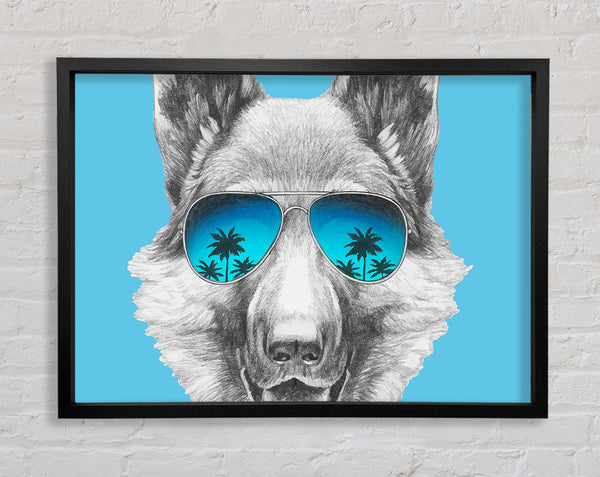 German Shepherd Glasses