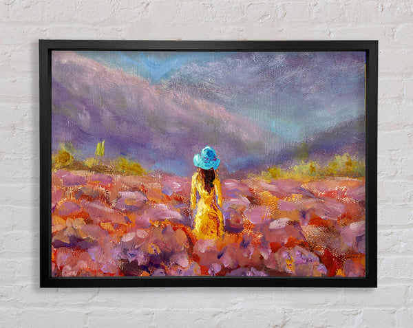 The Yellow Woman In The Field