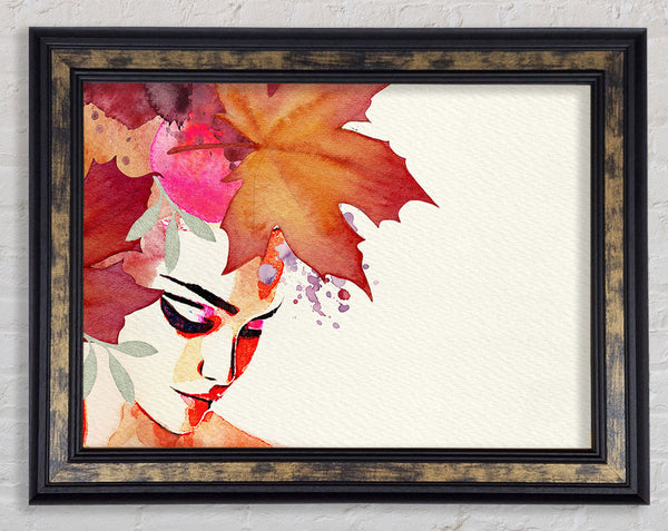 Autumn Leaf Woman