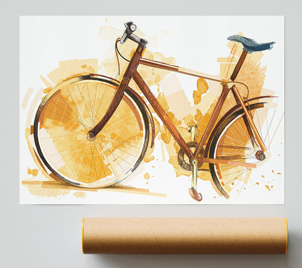 Watercolour Bike