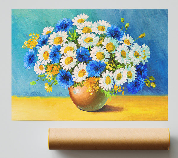 The Vase Of Daisies