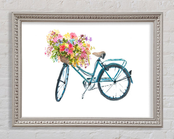 Flowers On A Bike