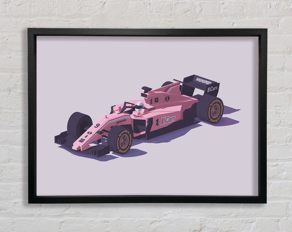 Pink F1 Car