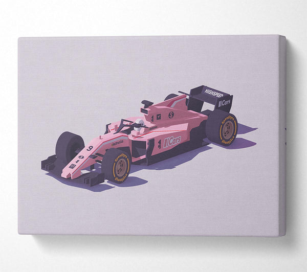 Pink F1 Car