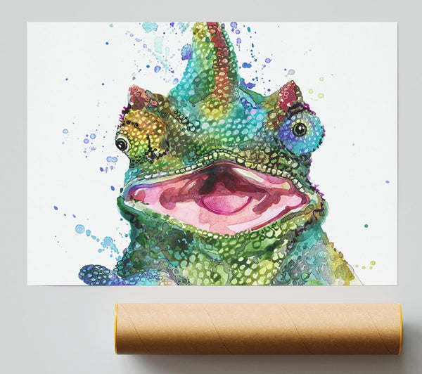 Chameleon Paint Splat