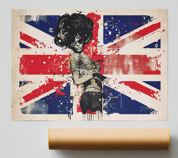 Union Jack Woman Side