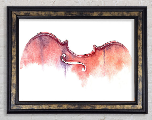 Violin Half Art