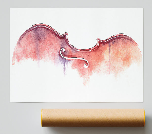 Violin Half Art