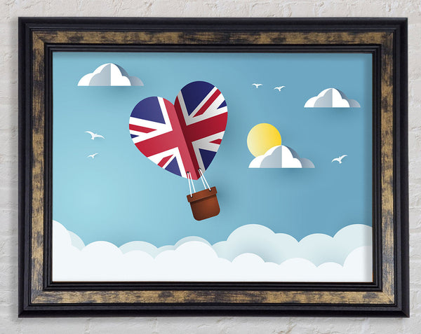 Union Jack Hot Air Balloon