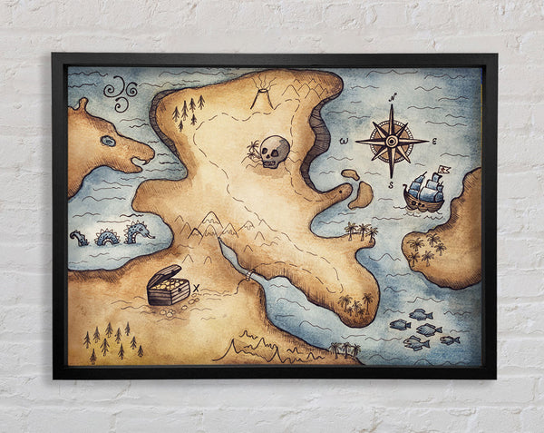 Pirate Treasure Map