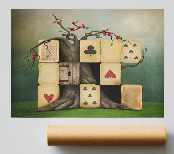 Alice In Wonderland Dice Tree