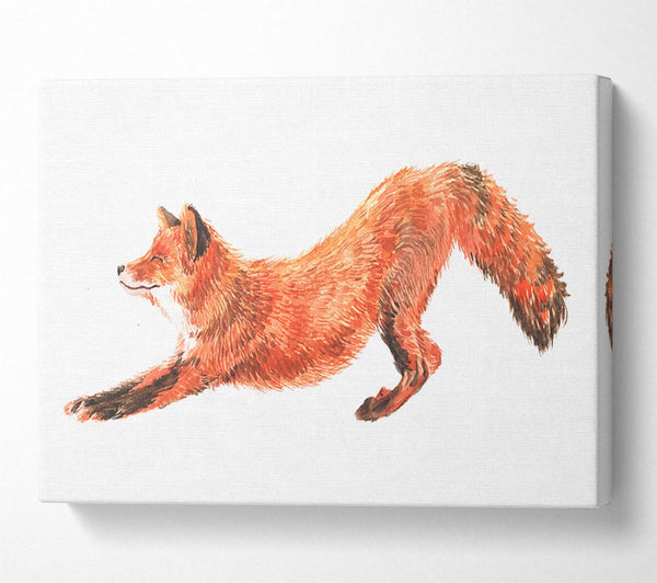 The Fox Crouching