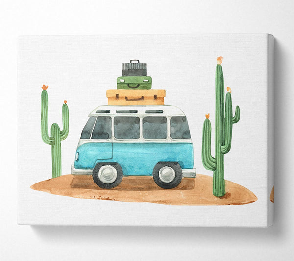 Vw Camper Cactus