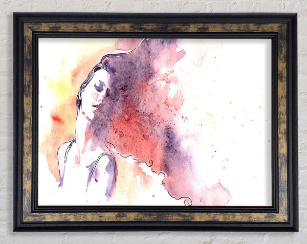 Watercolour Woman Flow