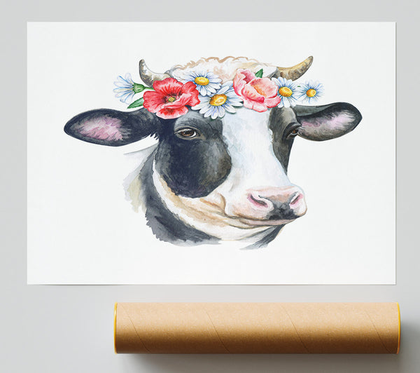 Flower Girl Cow