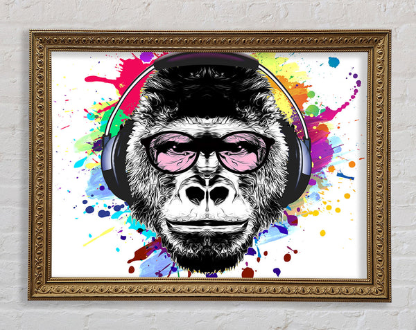 Gorilla Glasses Paint Splatter