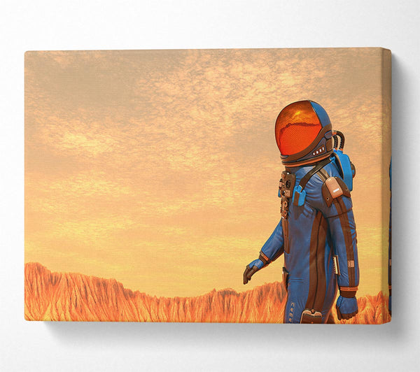 The Space Man In Mars