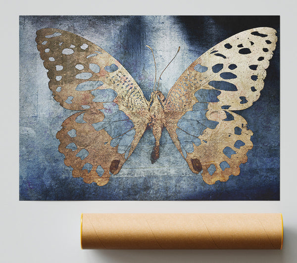 Gold Flake Butterfly