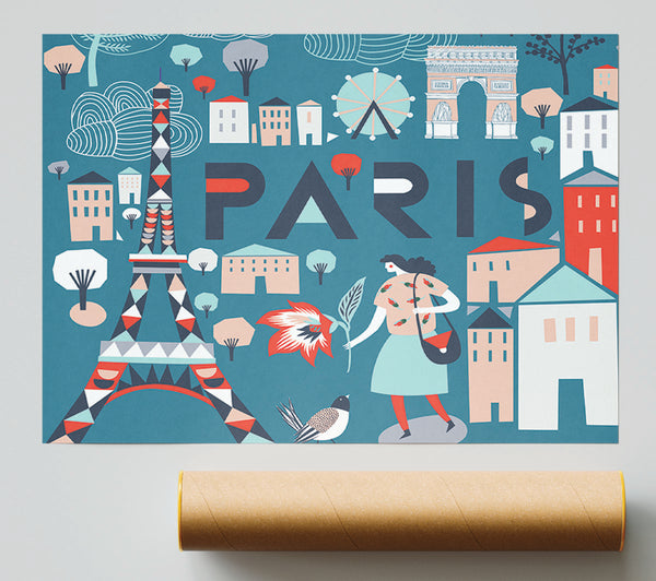 The Little Map Of Paris