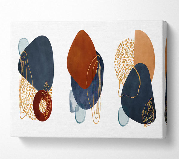 Three Abstract Shapes Decor