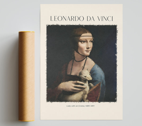 Lady With An Ermine, 1489-1491 By Leonardo Da Vinci