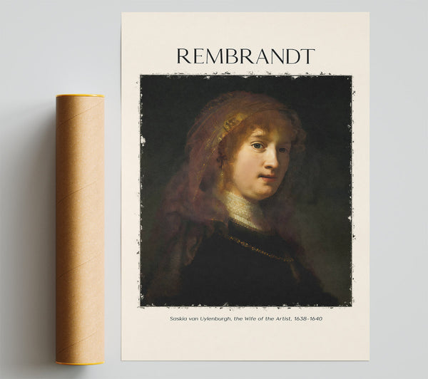 Saskia Van Uylenburgh By Rembrandt