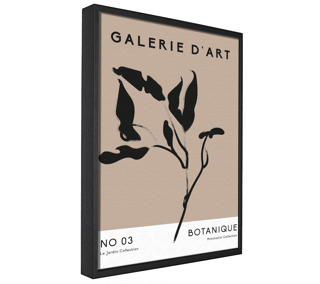 A picture of a Galerie Collection Plant framed canvas print sold by Wallart-Direct.co.uk