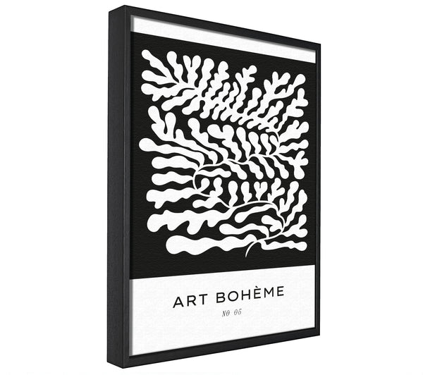 A picture of a Art Boheme Matisse framed canvas print sold by Wallart-Direct.co.uk