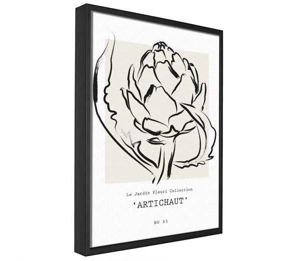 A picture of a Artichaut framed canvas print sold by Wallart-Direct.co.uk