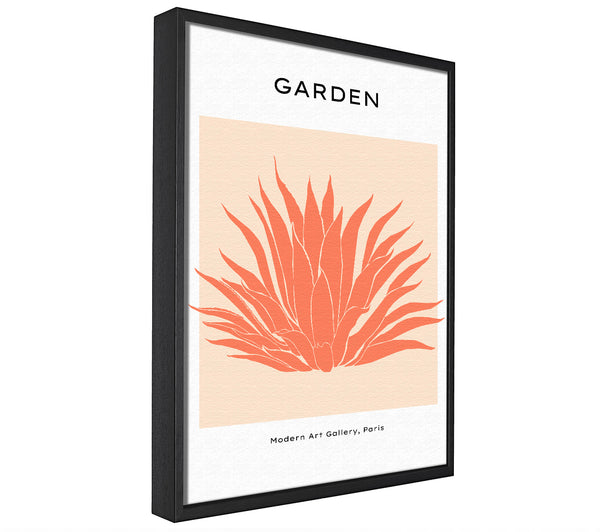 A picture of a Bohemian Garden framed canvas print sold by Wallart-Direct.co.uk