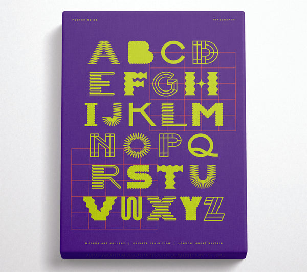 Alphabet Modern Funky