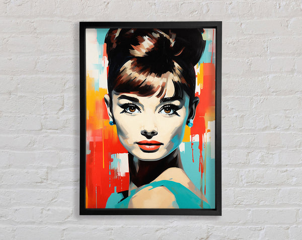 Audrey Hepburn Abstract