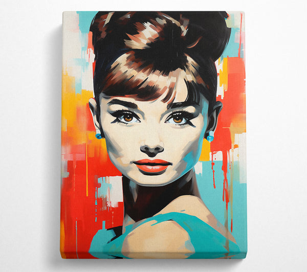 Audrey Hepburn Abstract