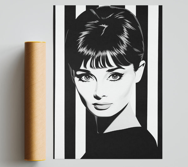 Audrey Hepburn Stripes