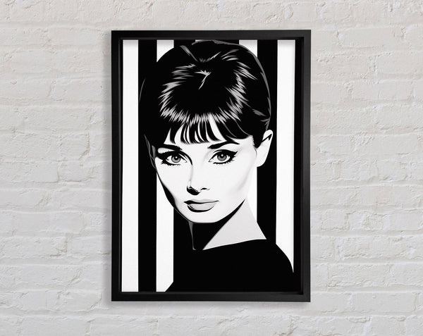 Audrey Hepburn Stripes