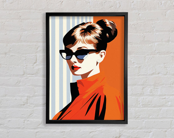 Audrey Hepburn Sunglasses Retro Vintage Fashion