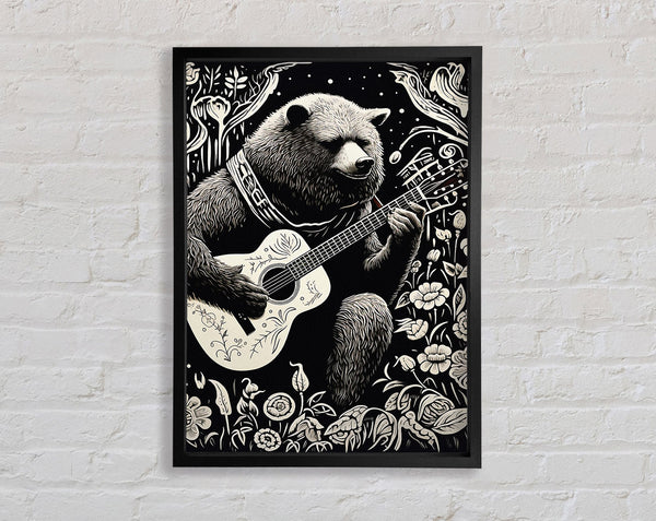 Bear And His Guitar