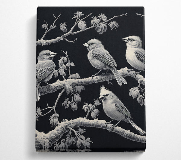 Birds In A Tree