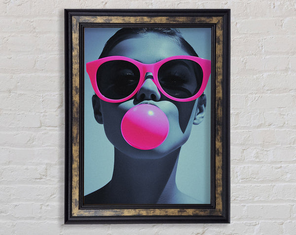 Bubble Gum Pink Sunglasses Woman