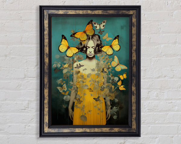 Butterfly Yellow Woman