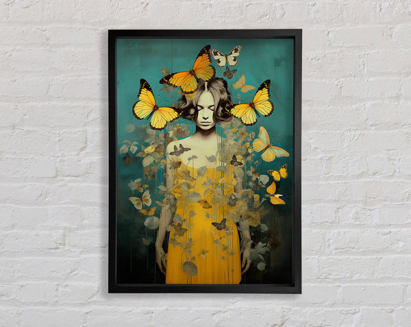 Butterfly Yellow Woman