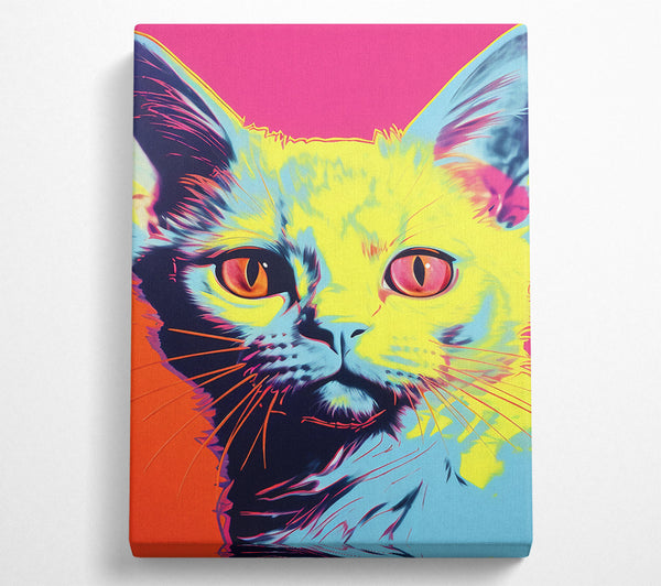 Cat Pop Art