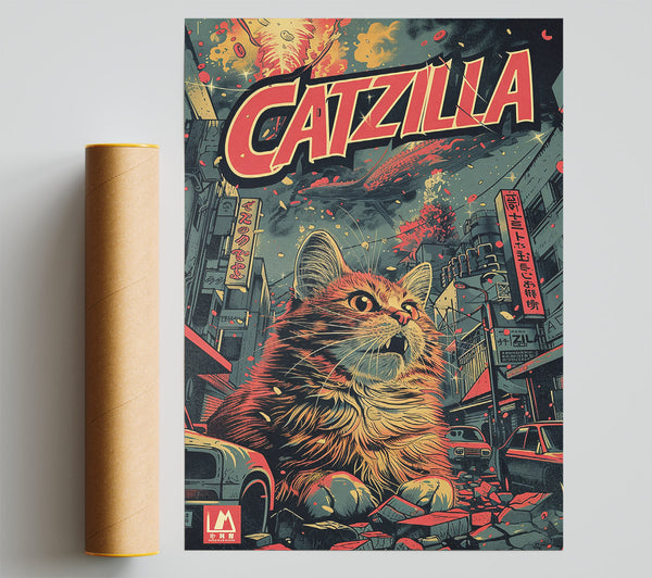 Catzilla Comic