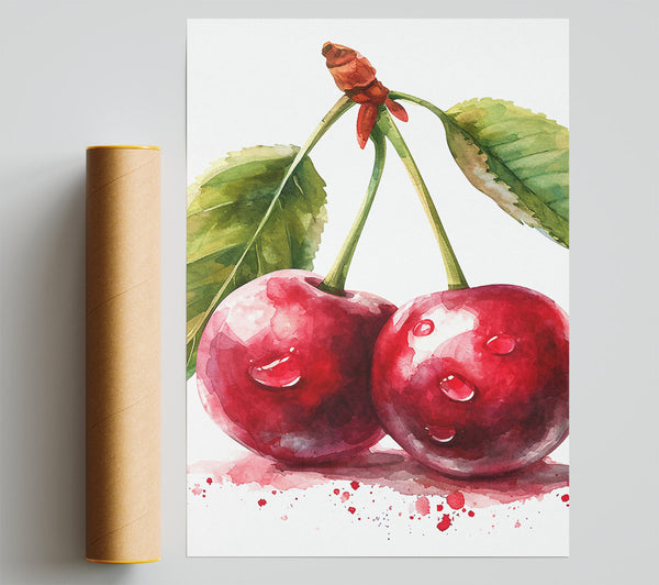 Cherries Watercolour