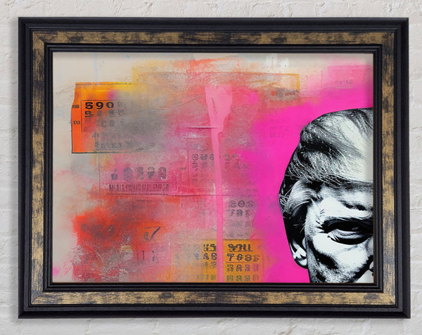 Donald Trump Paint Drip