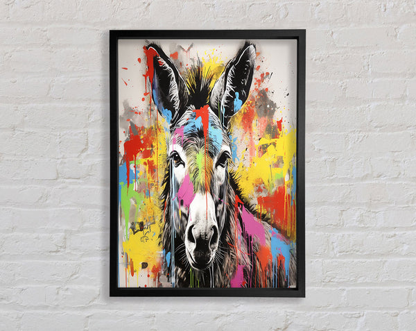 Donkey Paint Splash