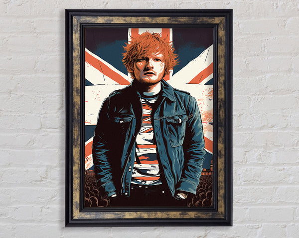 Ed Sheeran British Flag