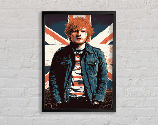 Ed Sheeran British Flag