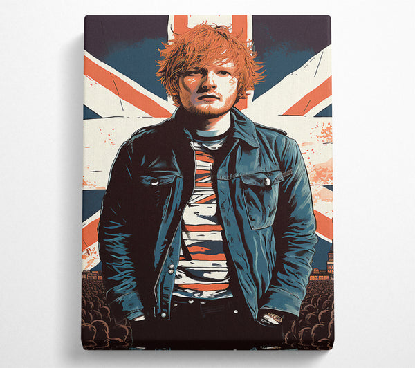 Ed Sheeran British Flag